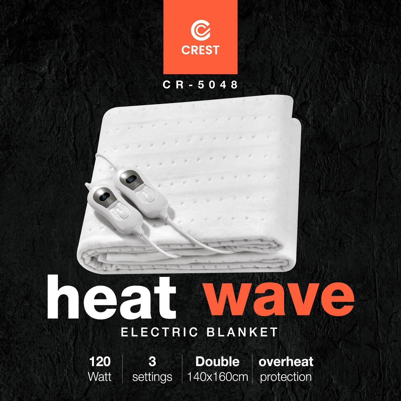 Electric Heated Blanket – Double | بطانية كهربائية دافئة بحجم مزدوج
