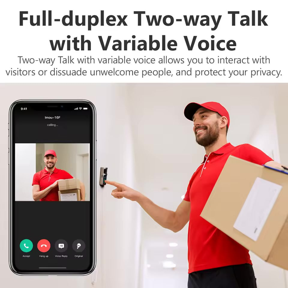 IMOU Doorbell 2S Kit | جرس لاسلكي ذكي