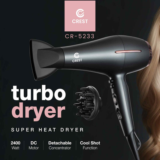 Turbo Dryer | سشوار مع ديفيوزر