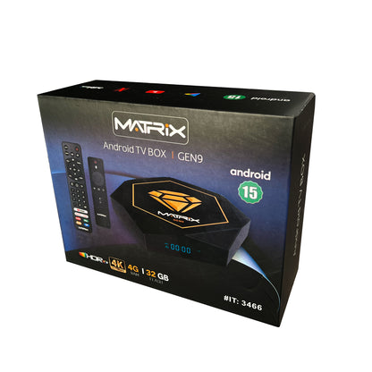 Vecho-Matrix Gen9 Android TV BOX | ريسيڤر اندرويد ماتريكس-ڤيكو