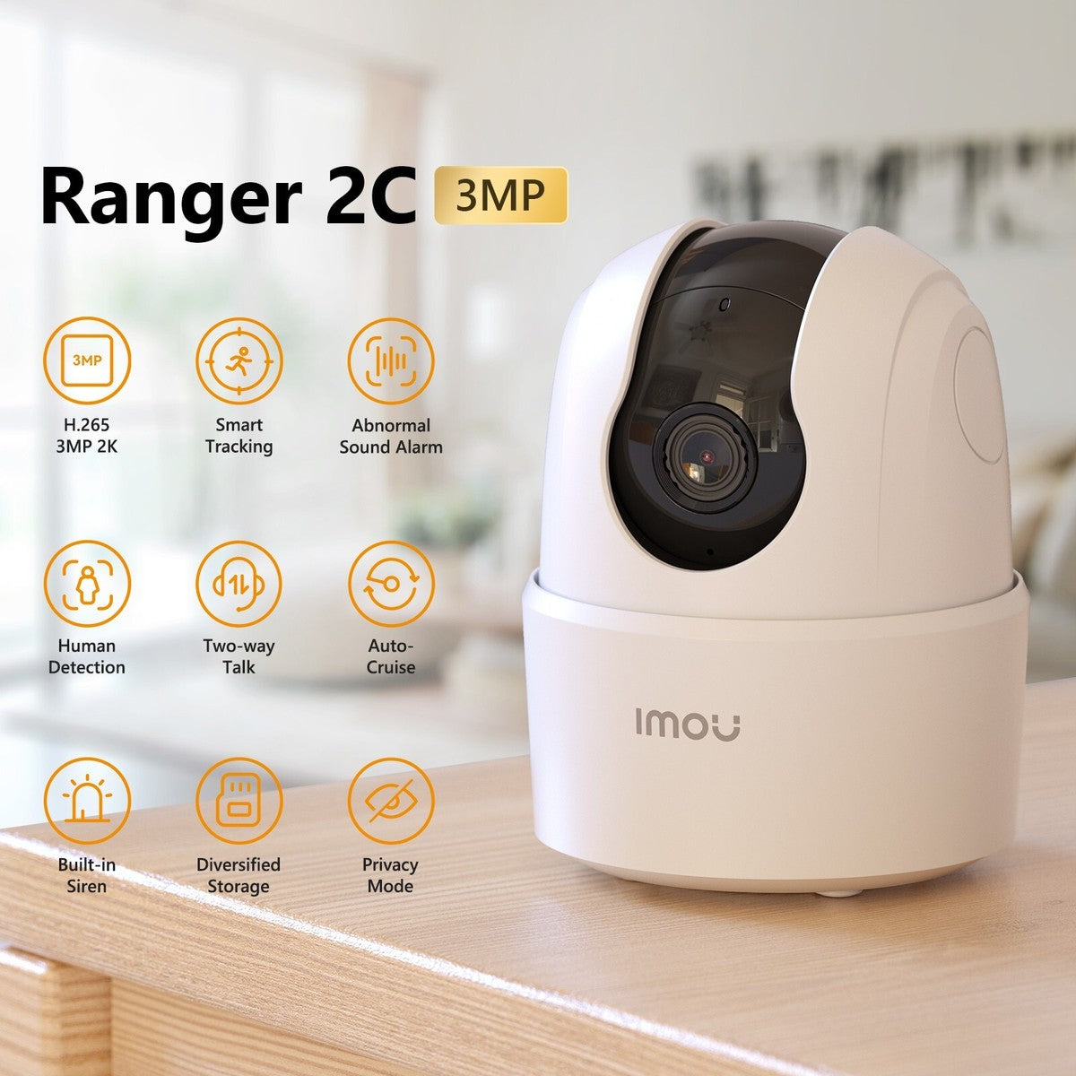 IMOU Wifi Camera 3MP | كاميرا واي فاي بدون أسلاك