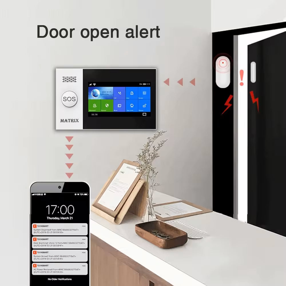 Alarm System | نظام انذار للمنازل والمحلات التجارية