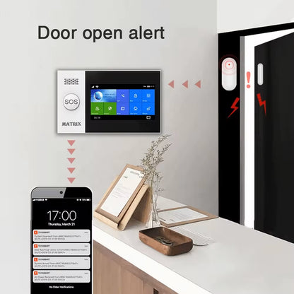 Alarm System | نظام انذار للمنازل والمحلات التجارية