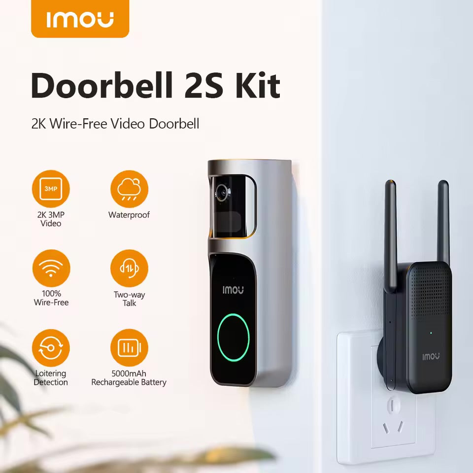 IMOU Doorbell 2S Kit | جرس لاسلكي ذكي