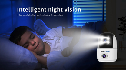 TeraGuard Dual-Lens Wi-Fi PT Camera | كاميرا ذكية ثنائية العدسة متحركة