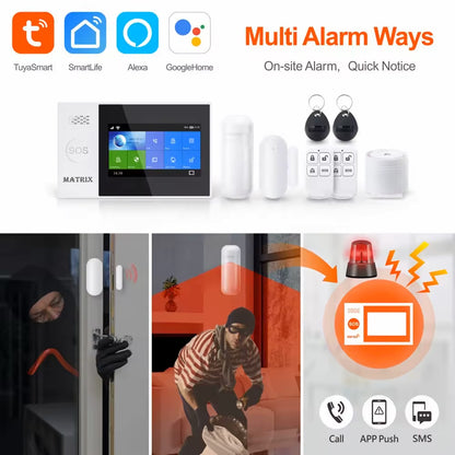 Alarm System | نظام انذار للمنازل والمحلات التجارية